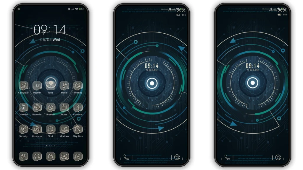 science fiction MIUI Theme