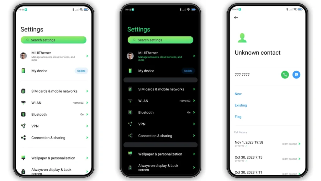 MTX•GREEN HyperOS Theme
