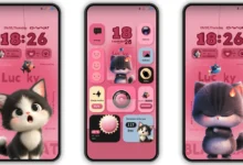Pink Cat HyperOS Theme