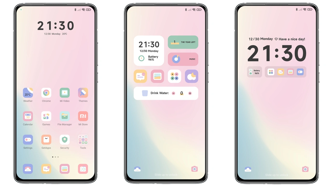 Glowing Light MIUI Theme Review: Bright, Gradient Style for HyperOS