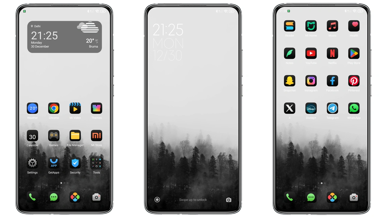 Breaking_V12 HyperOS Theme Review: Dark Minimalism for Xiaomi & Redmi Phones