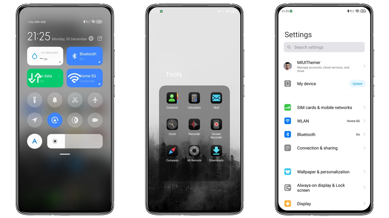 Breaking_V12 HyperOS Theme Review: Dark Minimalism for Xiaomi & Redmi Phones preview 2