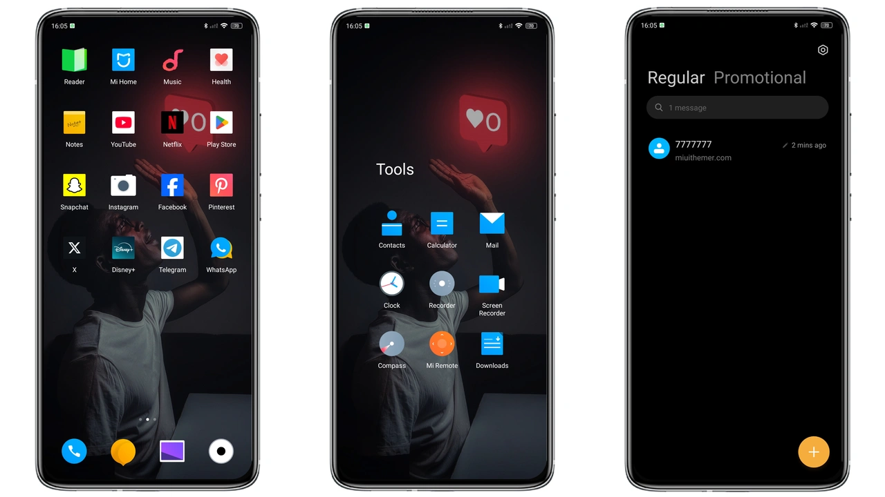 CoolX UI MIUI Theme Review: Dark Red Flair for Xiaomi & Redmi preview 2