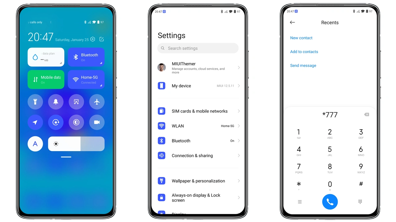 Flat Blue HyperOS Theme Review: Fresh Look for Xiaomi & Redmi preview 2