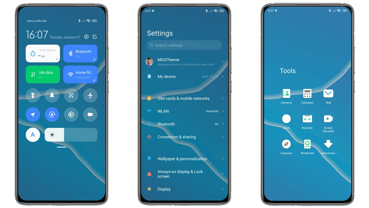 Light Blue Beach MIUI Theme Review: Fresh Ocean Vibes for HyperOS & MIUI preview 2