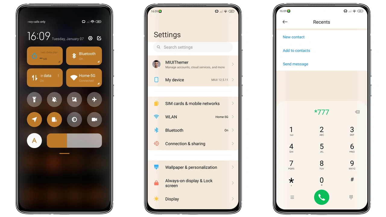 Mystic MIUI Theme Review: Dark‑Brown Elegance for HyperOS & MIUI preview 2