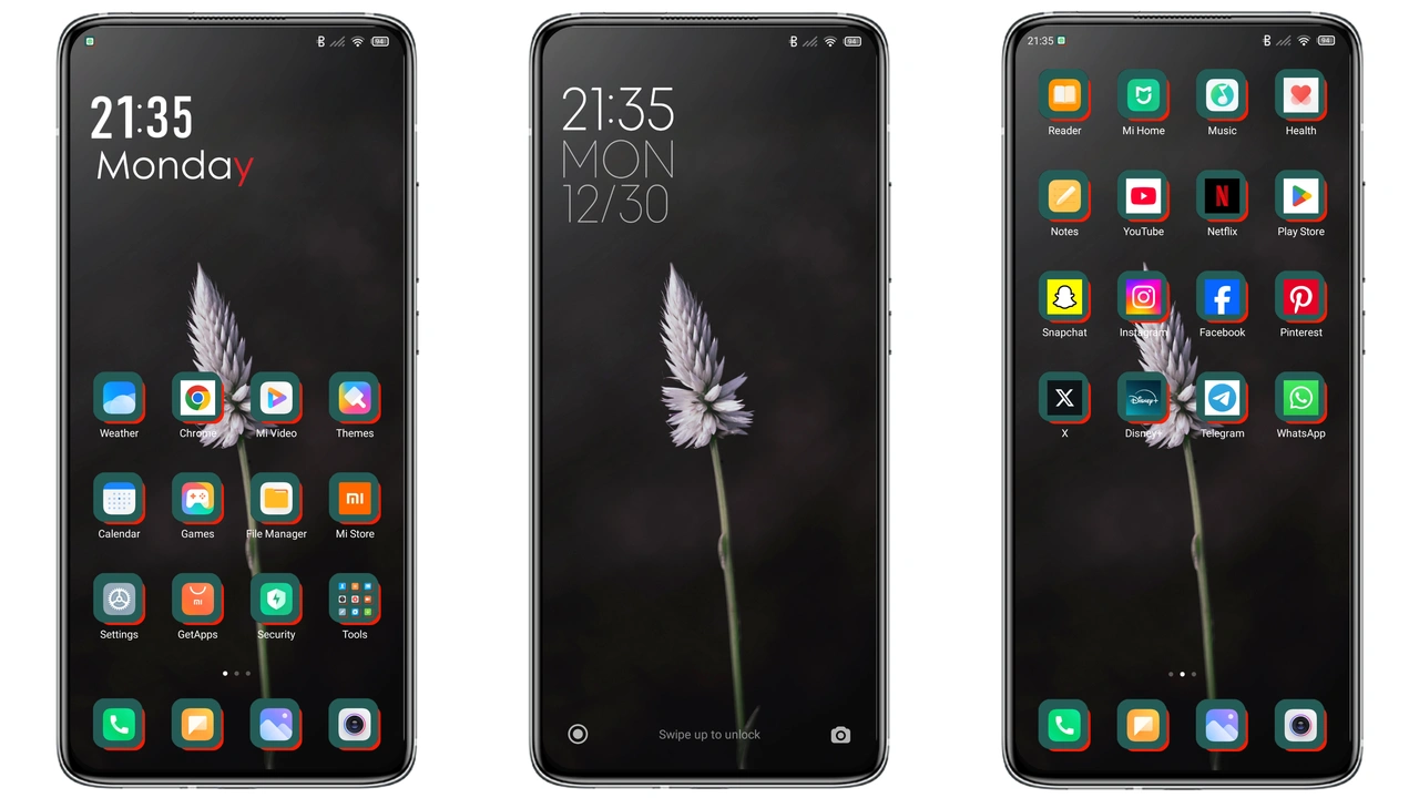 Redness HyperOS Theme Review: Bold Red Look for Xiaomi & Redmi