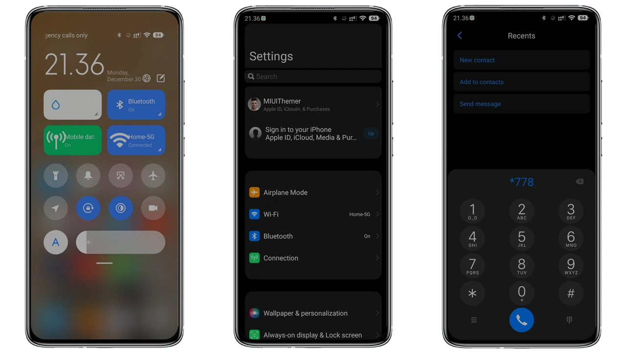 Sharp HyperOS Theme Review: Dark Minimalist Look for Xiaomi & Redmi preview 2