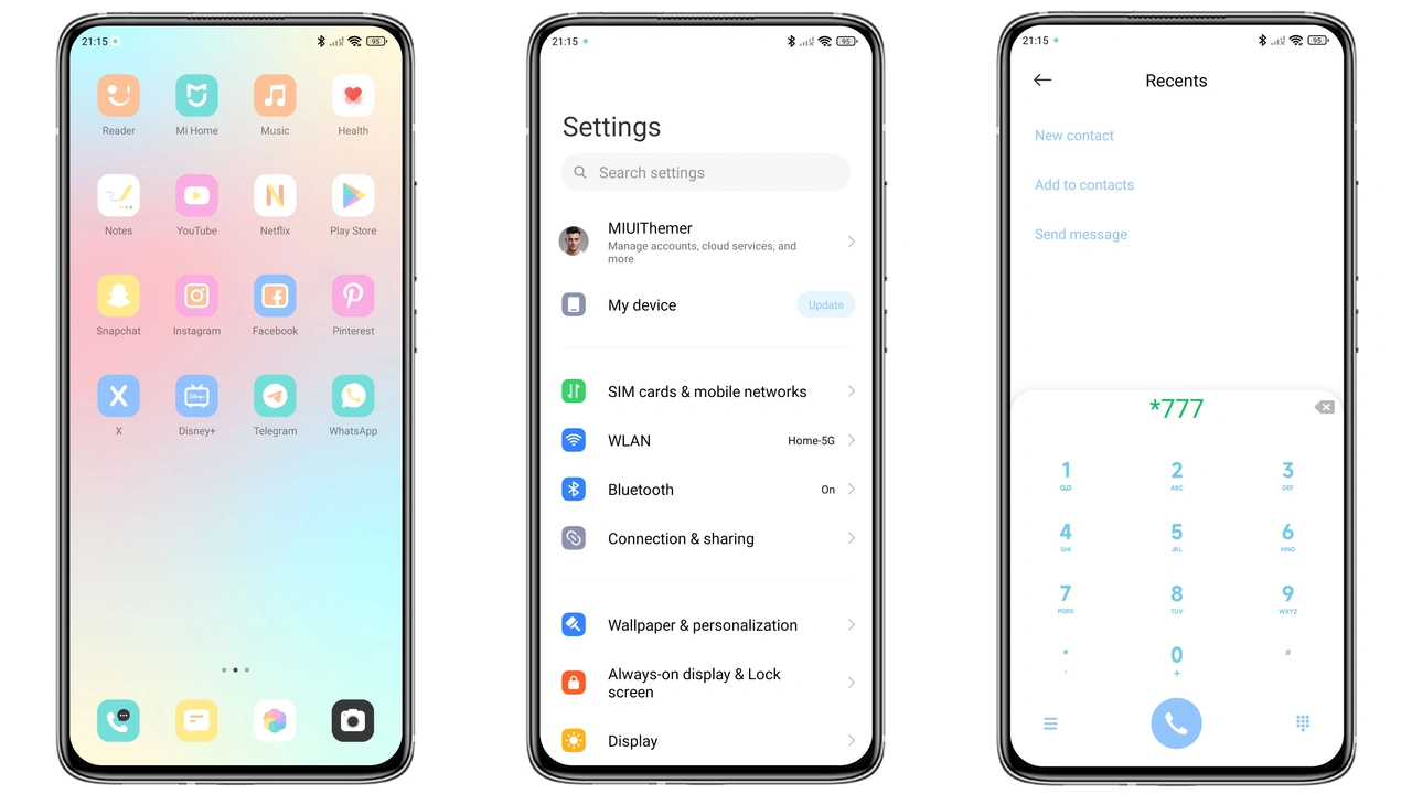 Wish Fulfillment HyperOS Theme: Bright Gradient Look for Xiaomi & Redmi preview 2