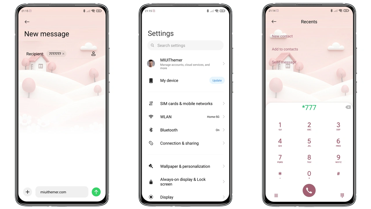 Pink Hills HyperOS Theme Review: Fresh Look for Xiaomi & Redmi preview 2