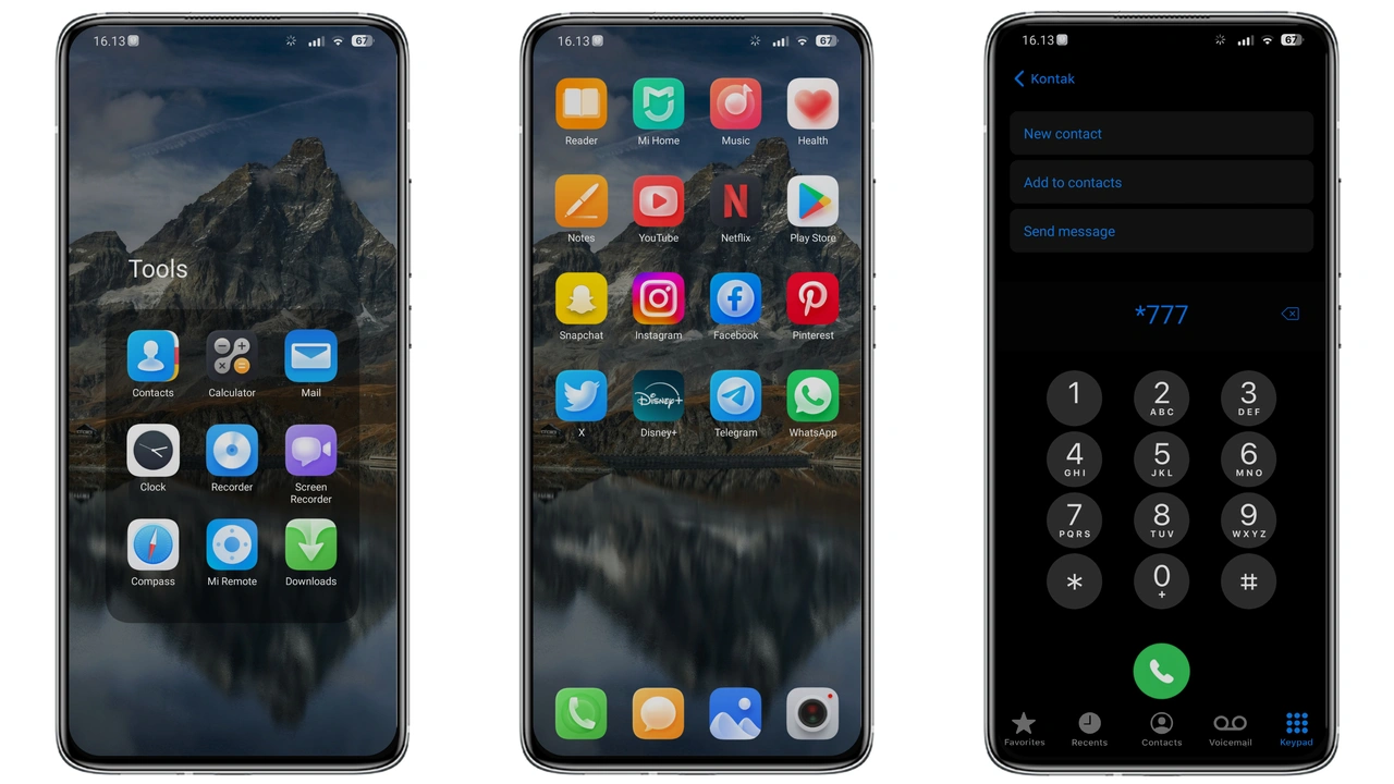 Explore Ryuta’s yntktss Dark HyperOS Theme for Xiaomi & Redmi preview 2