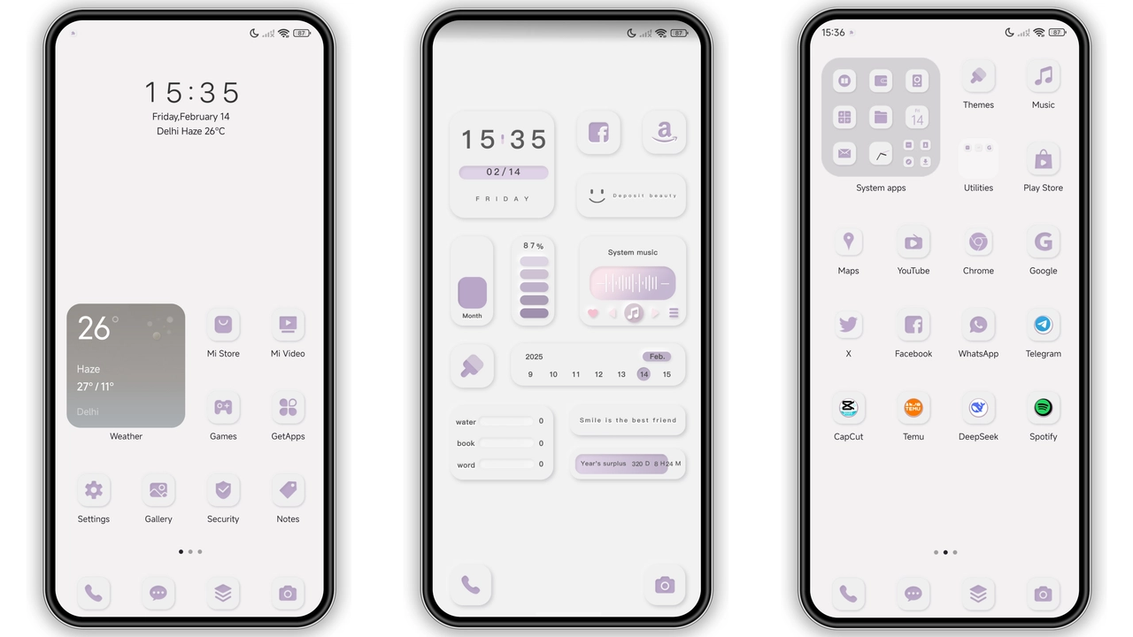 iOS‑Inspired Dark HyperOS Theme for Xiaomi & Redmi Phones preview 4