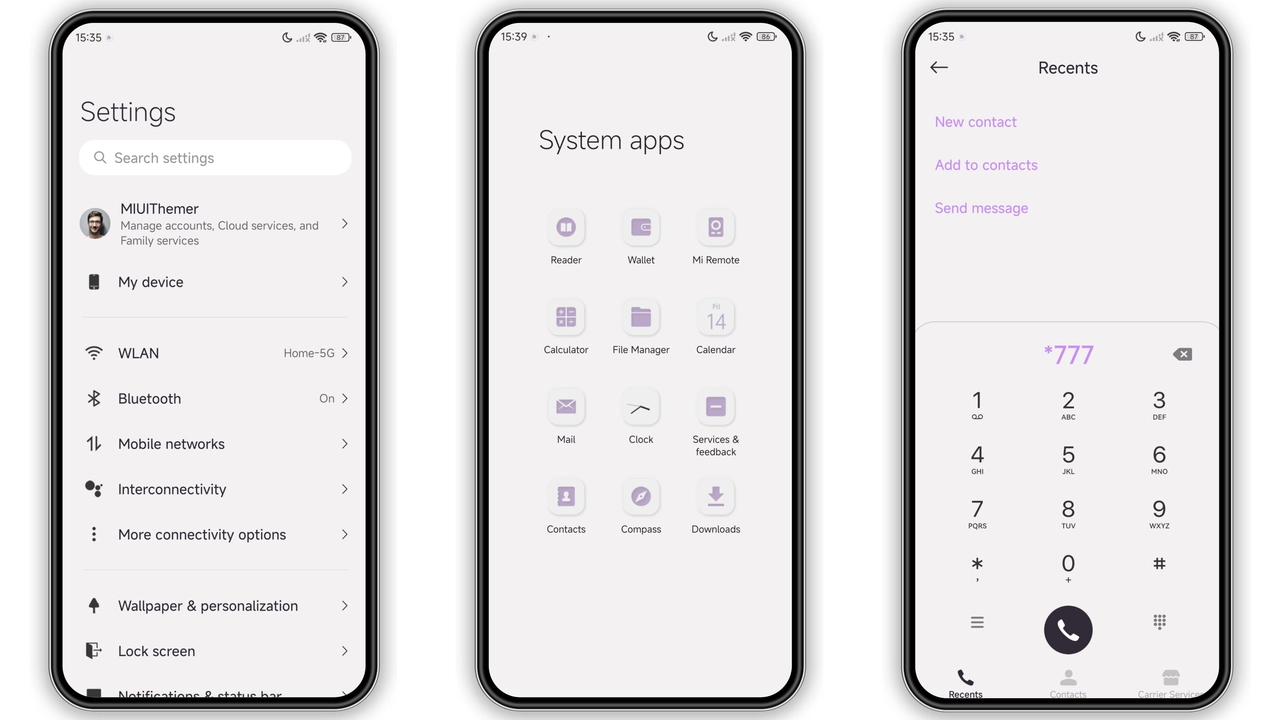 About Taro Fluid HyperOS Theme: Vibrant Purple Look for Xiaomi & Redmi preview 2