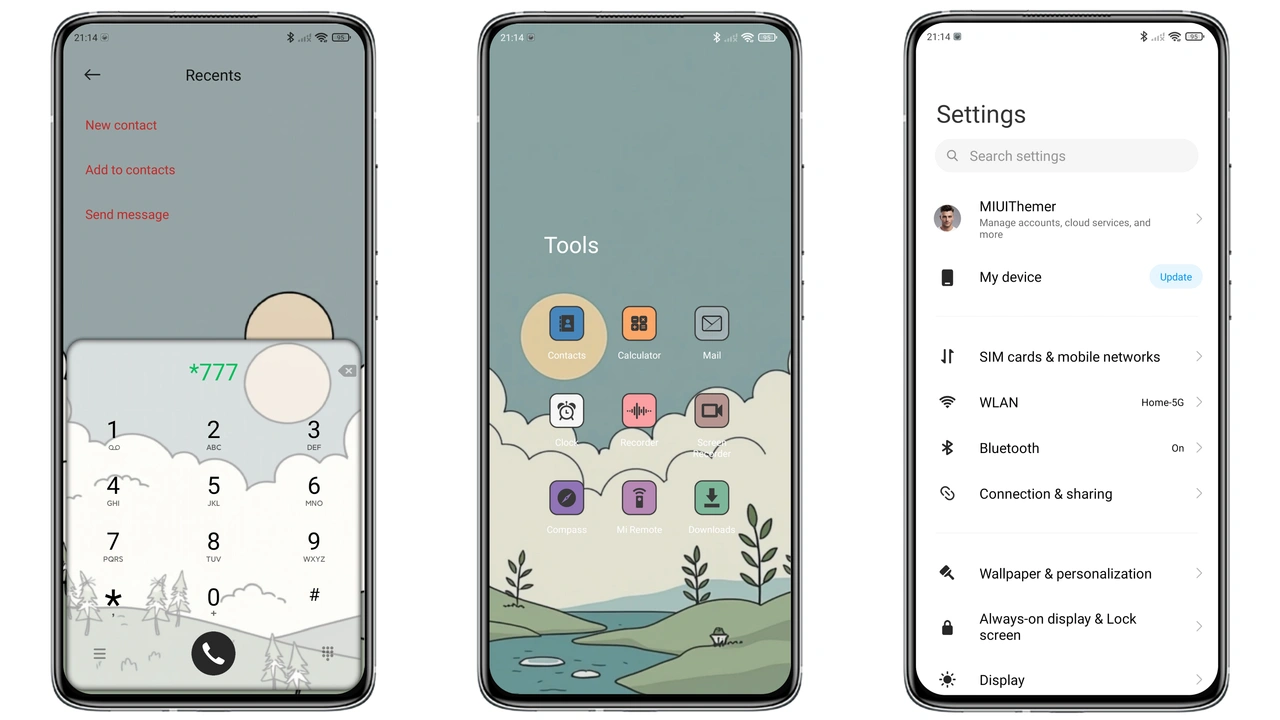 Green Grass Hill HyperOS Theme – Fresh Look for Xiaomi & Redmi preview 2