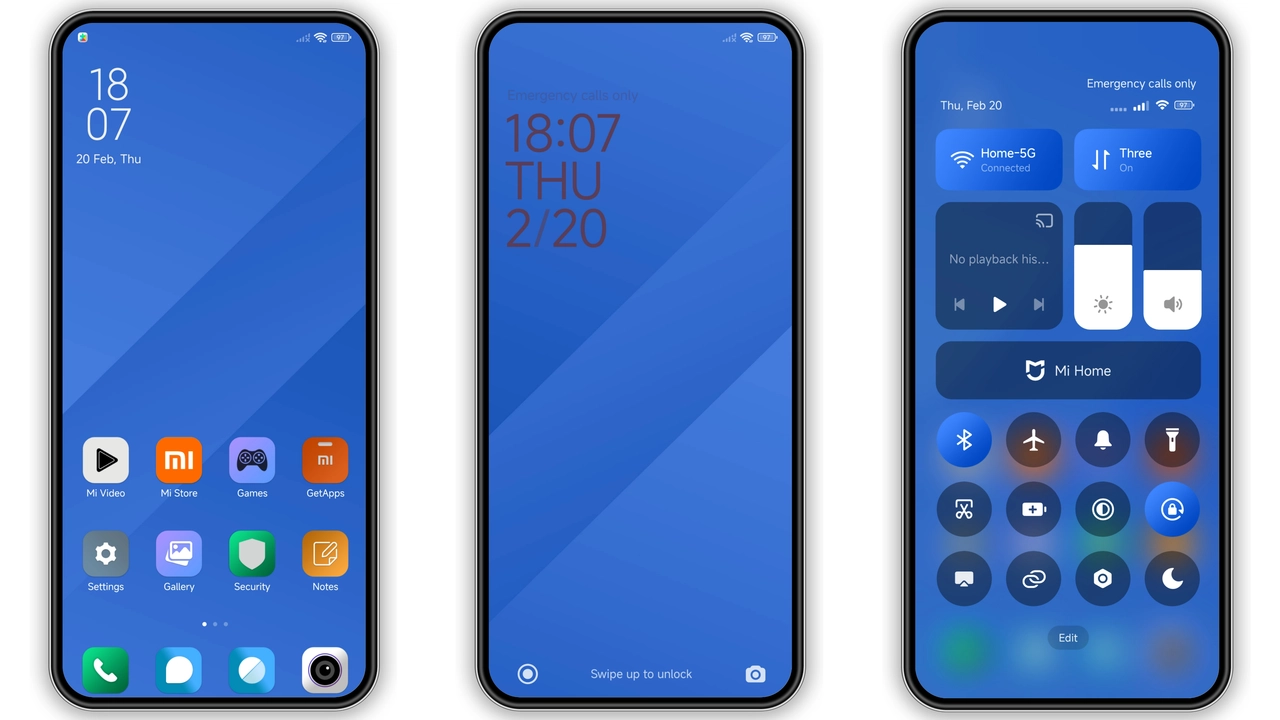 HSI HyperOS Theme Review: Blue Minimalist Look for Xiaomi & Redmi