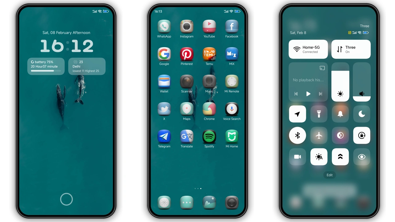 IgThemeV1 Green HyperOS Theme – Fresh 3D Icons & Dynamic Lock preview 2