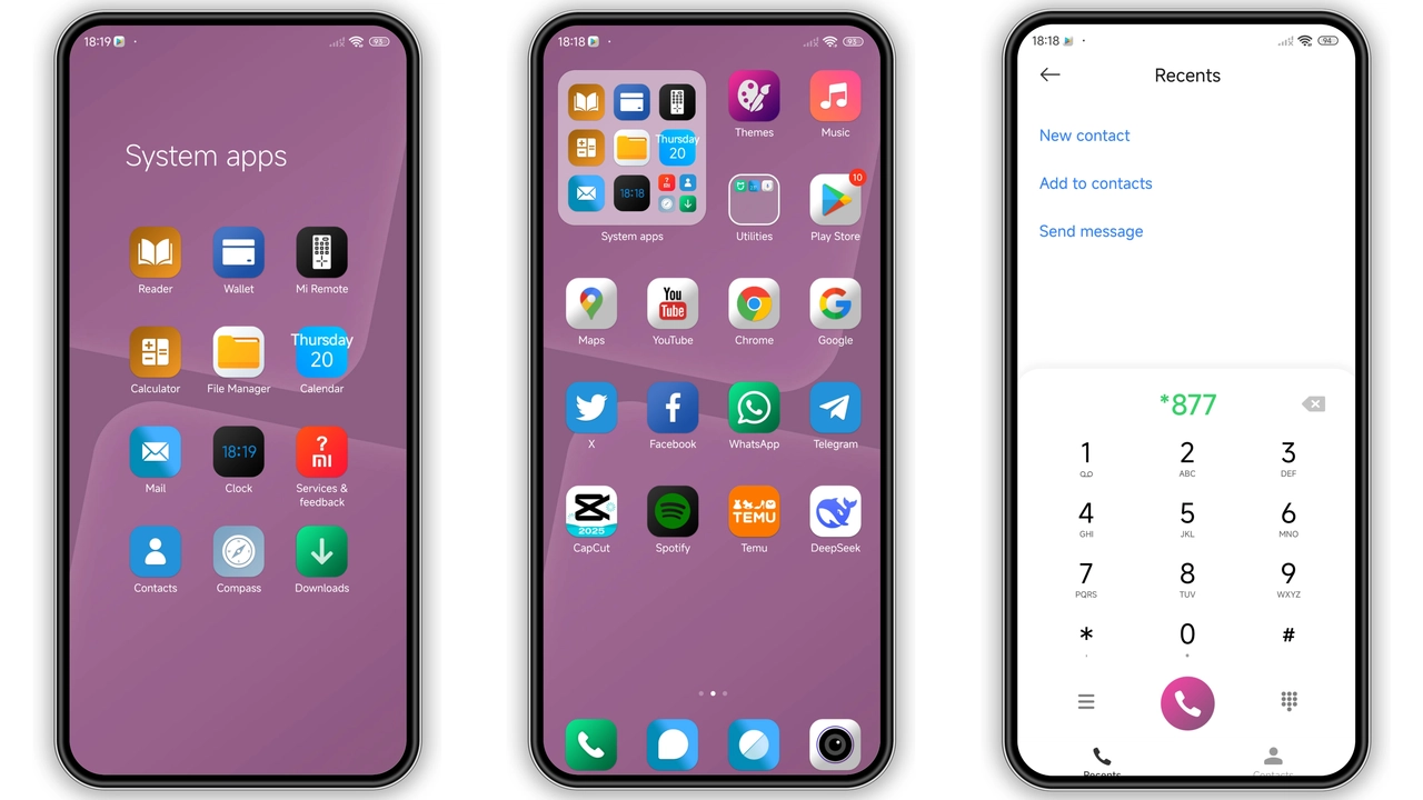 Pink Cubes HyperOS Theme – Playful Pink Grid for Xiaomi & Redmi preview 2