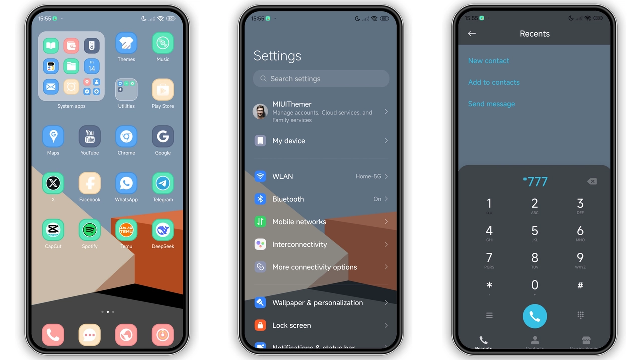 Variable Shapes HyperOS Theme Review – Bold Icons & Dynamic Locks preview 2