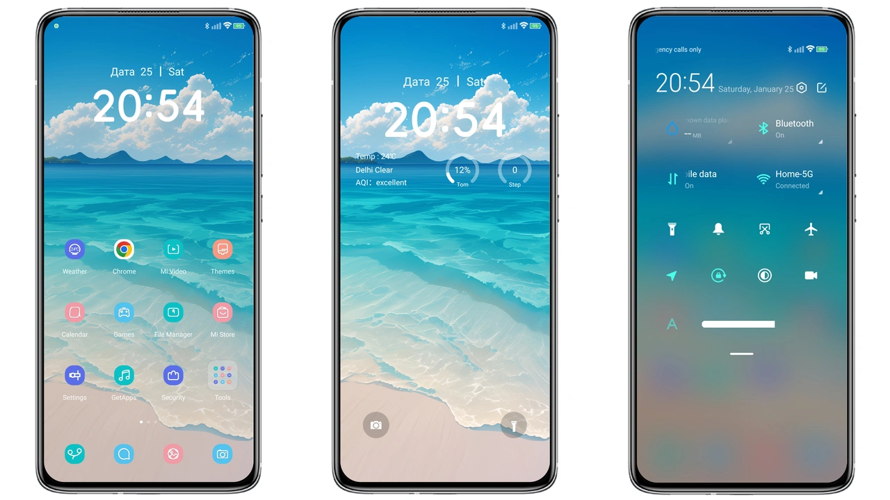 White Cloud HyperOS Theme Brings Light, Freshness to Xiaomi & Redmi