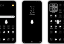 Black White 3D MIUI Theme