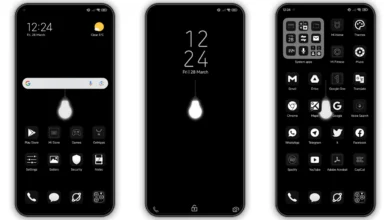 Black White 3D MIUI Theme