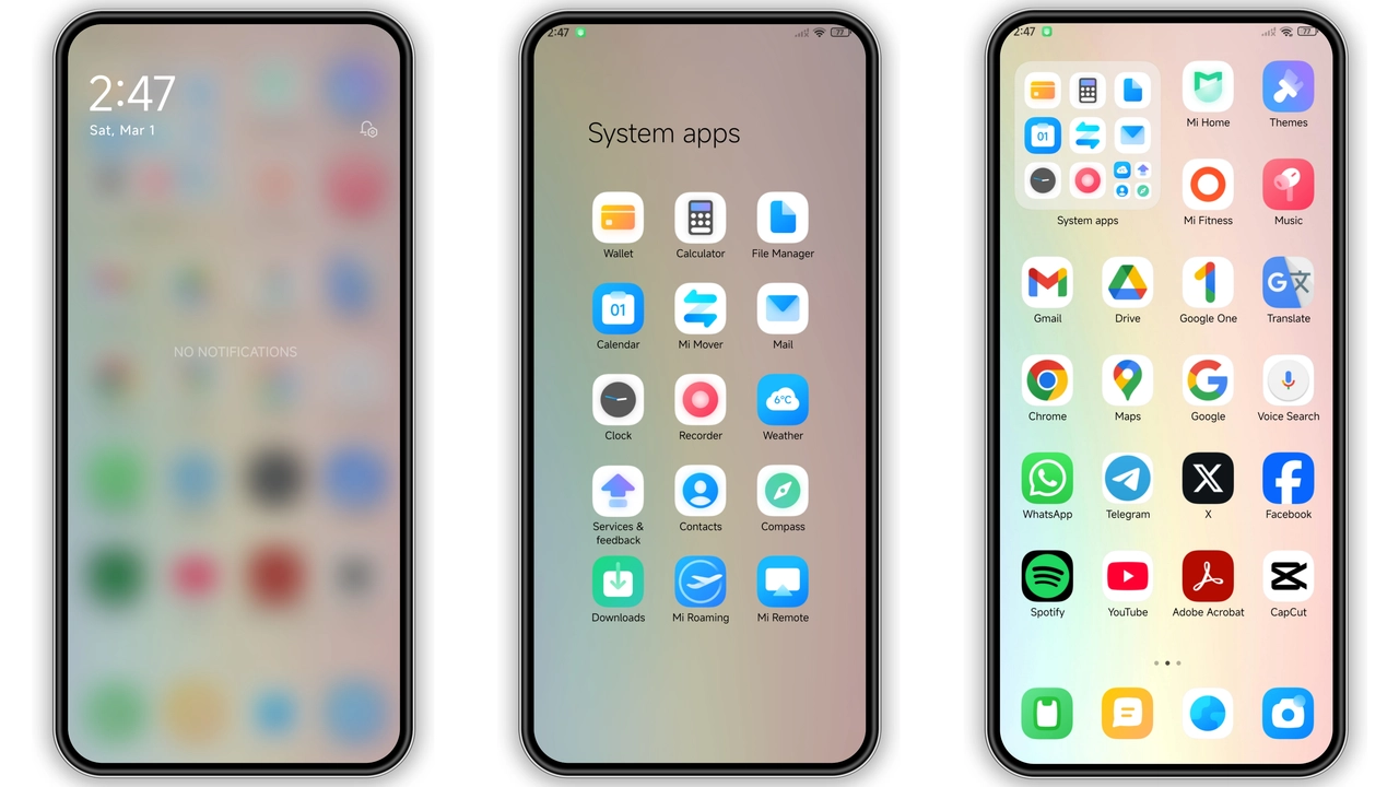 Color Mix HyperOS Theme Brings Vibrant Gradients to Xiaomi & Redmi preview 2