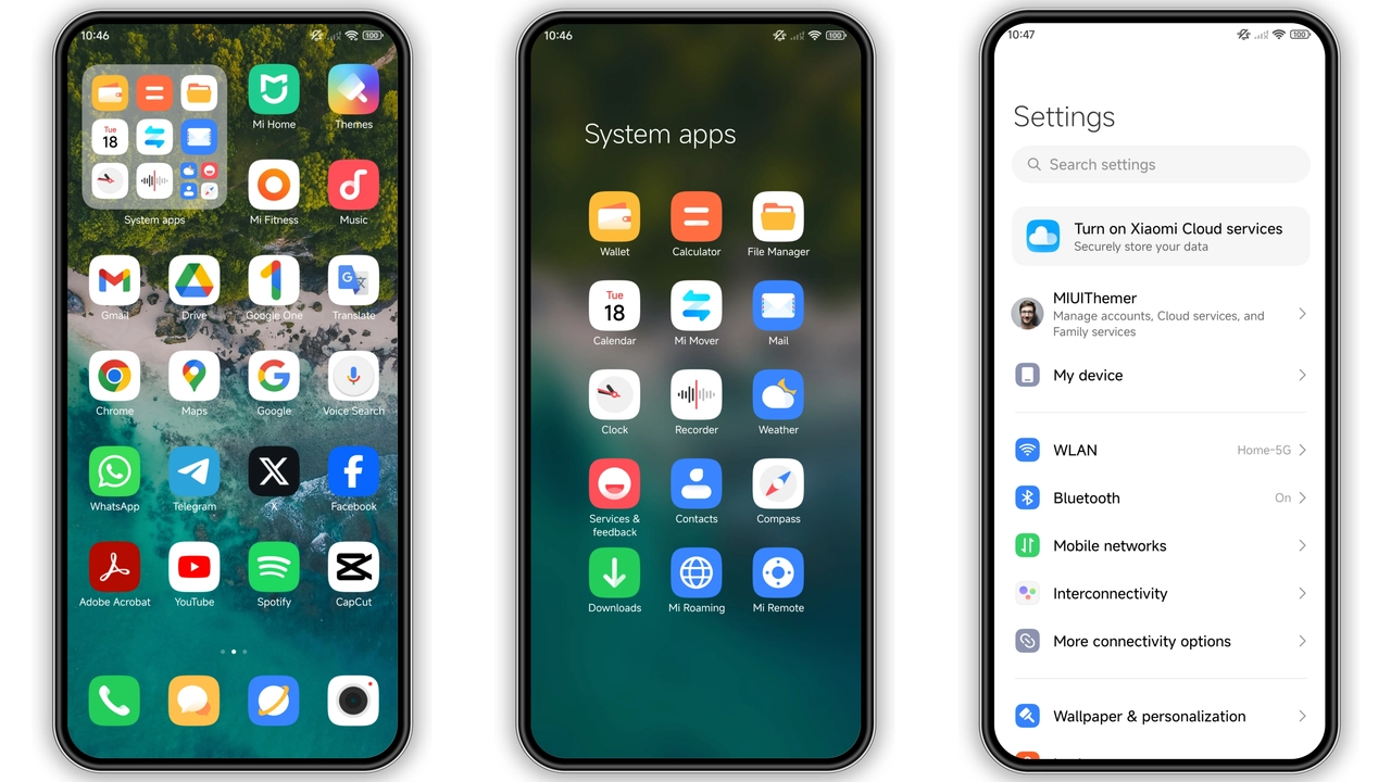 DAN_V7 HyperOS Theme Review: Sea‑Inspired Look for Xiaomi & Redmi Phones preview 2