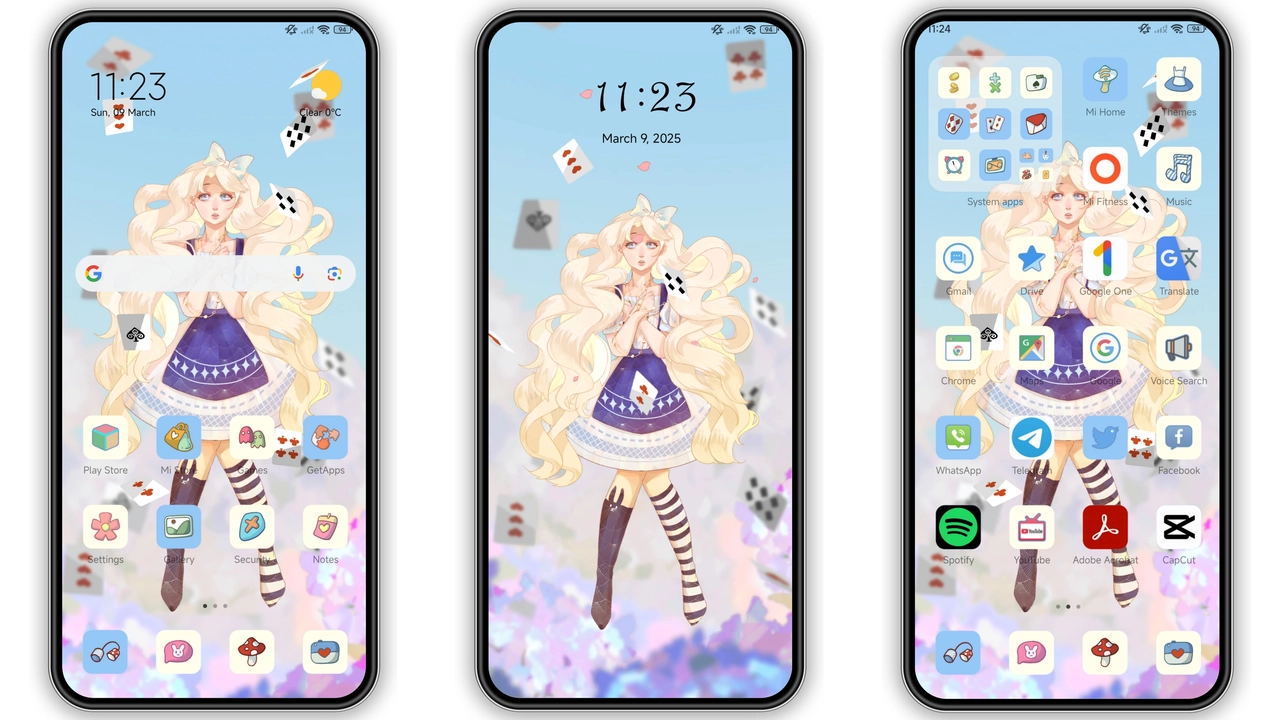 Dreamworld HyperOS Theme Review: Anime‑Cute Look for Xiaomi & Redmi