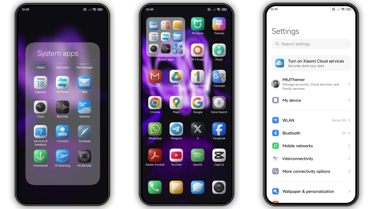 Dw-PlayV15 HyperOS Theme Review: Bold Purple‑Black Look for Xiaomi & Redmi preview 3