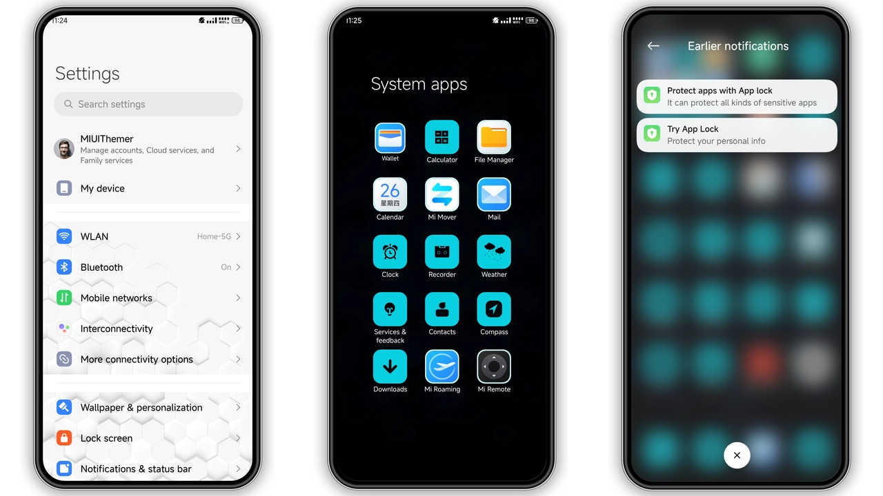 Essence Echo Theme Review: Dark‑Blue HyperOS Makeover for Xiaomi & Redmi preview 2
