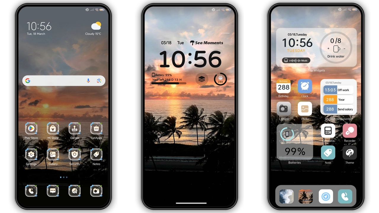 Sunset Breeze HyperOS Theme Review: Vibrant Look for Xiaomi