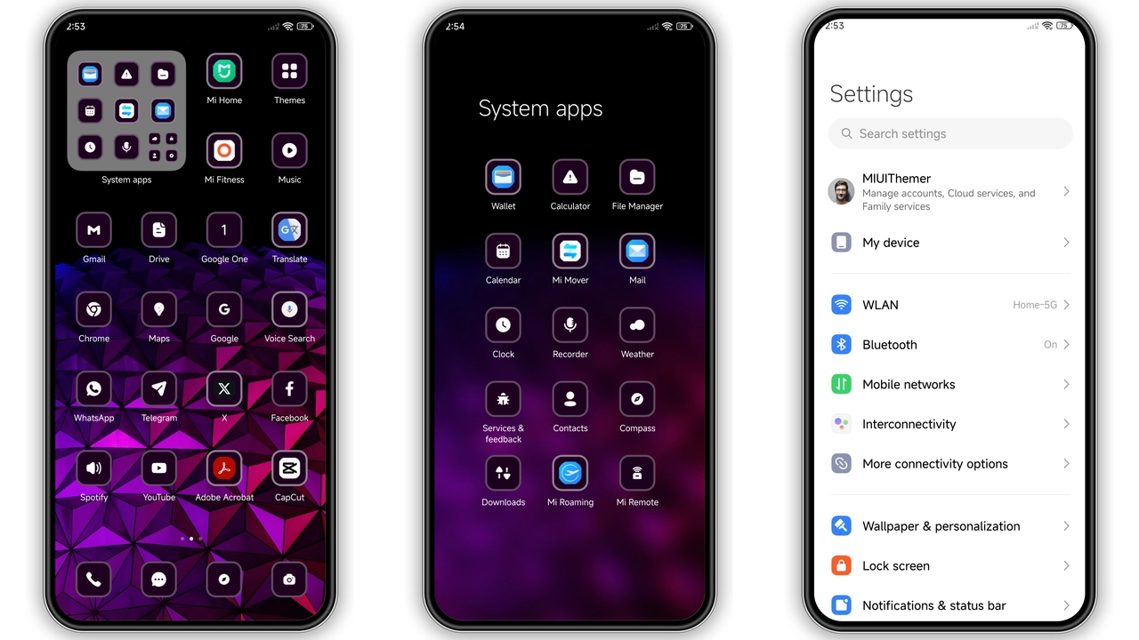 Illustration HyperOS Theme Review: Fresh Purple Look for Xiaomi & Redmi preview 2