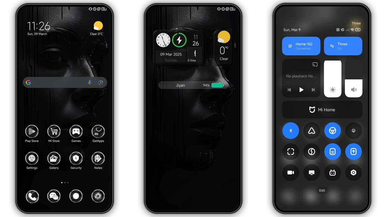 Jiyan BlackV2 HyperOS Theme Review: Dark Elegance for Xiaomi & Redmi