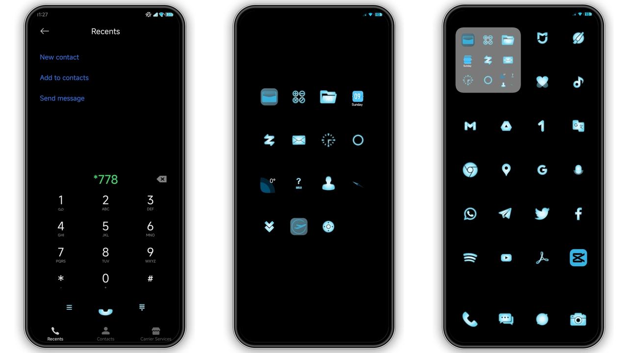 Jiyan Blue Light HyperOS Theme Review: Cool Look for Xiaomi & Redmi preview 3