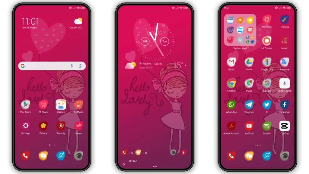 JiyanV2 Girls MIUI Theme