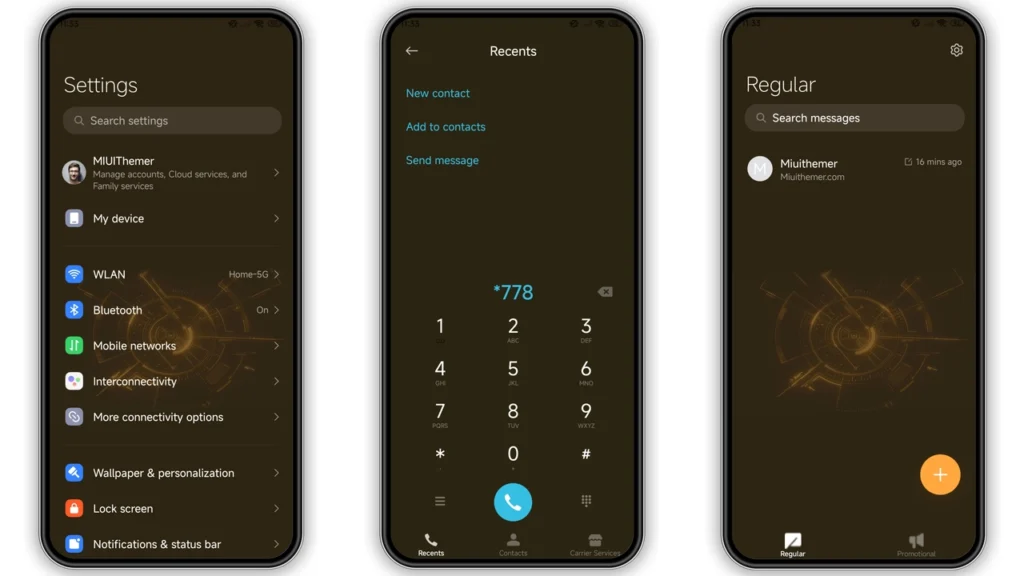 Metal Business HyperOS Theme