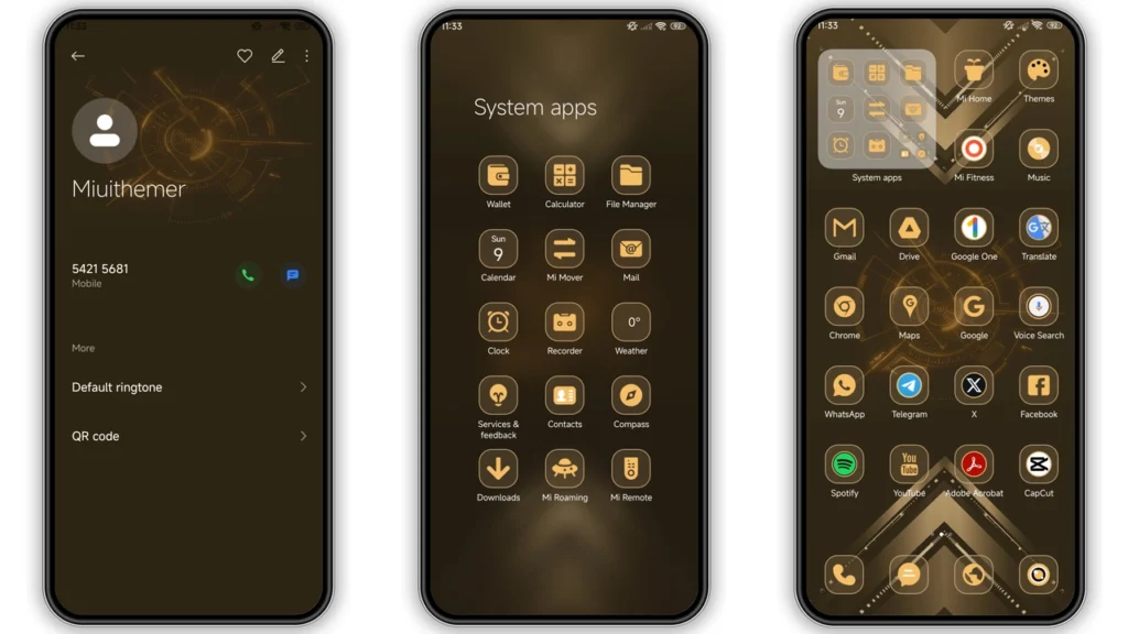 Metal Business HyperOS Theme