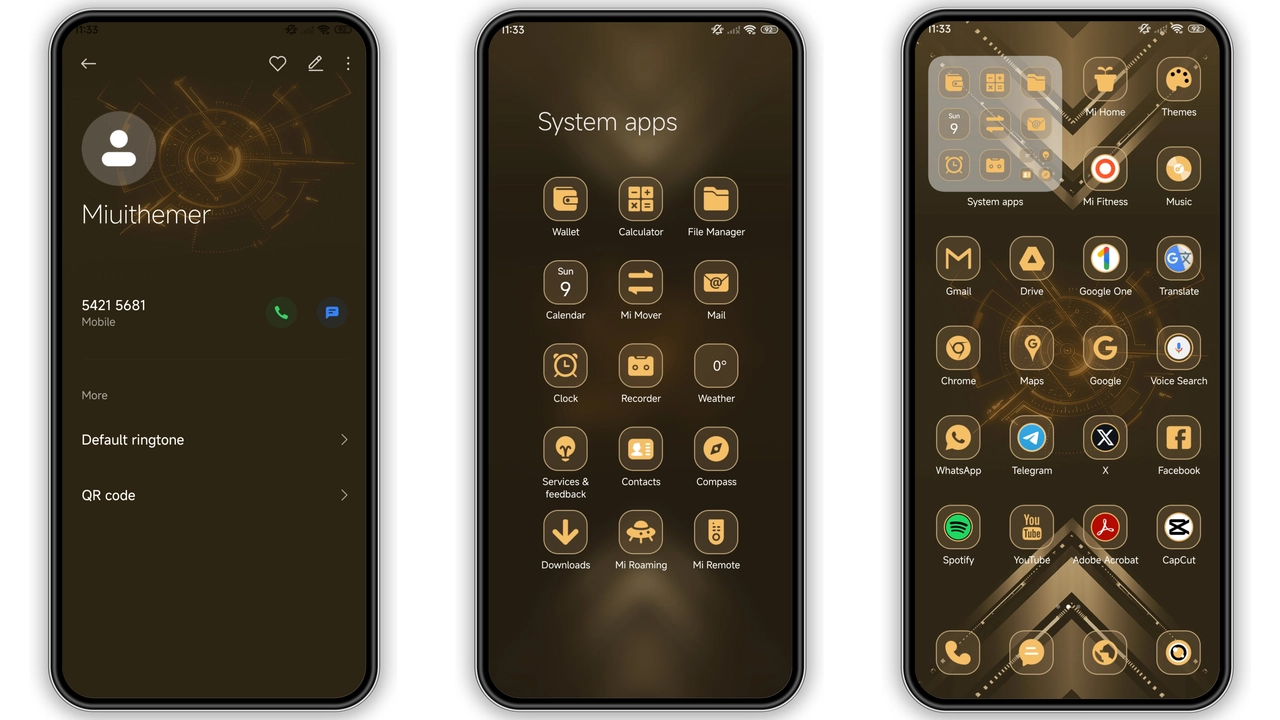 Metal Business HyperOS Theme: Sleek Metallic Look for Xiaomi & Redmi preview 3