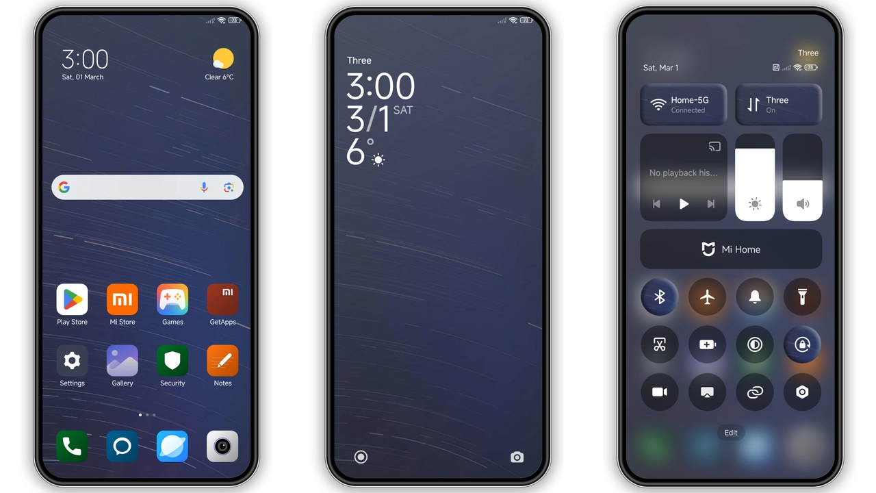 Night Stars HyperOS Theme Review: Dark Sky Vibe for Xiaomi