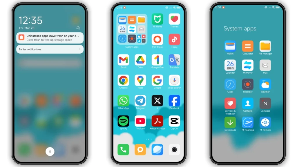 Ocean Blue HyperOS Theme