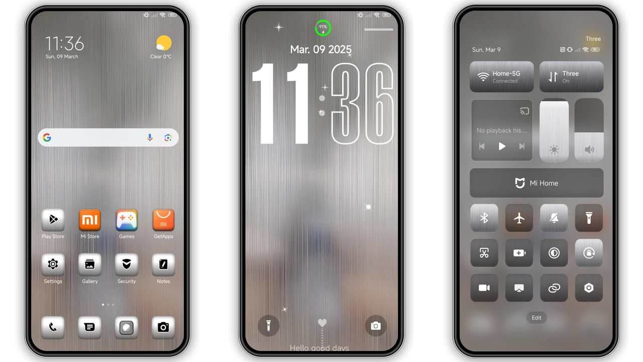 Silver v15 HyperOS Theme Review: Sleek Metallic Look for Xiaomi & Redmi