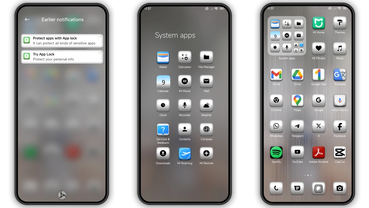 Silver v15 HyperOS Theme Review: Sleek Metallic Look for Xiaomi & Redmi preview 2
