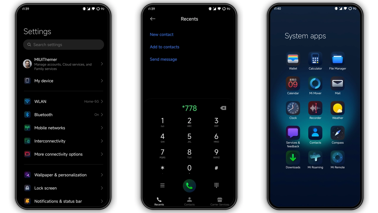 Super Black HyperOS Theme Review: Dark Elegance for Xiaomi preview 2