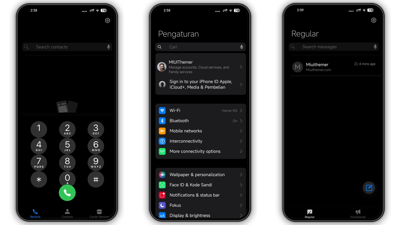awoqkop HyperOS Theme Review: Dark Purple Flair for Xiaomi & Redmi preview 2