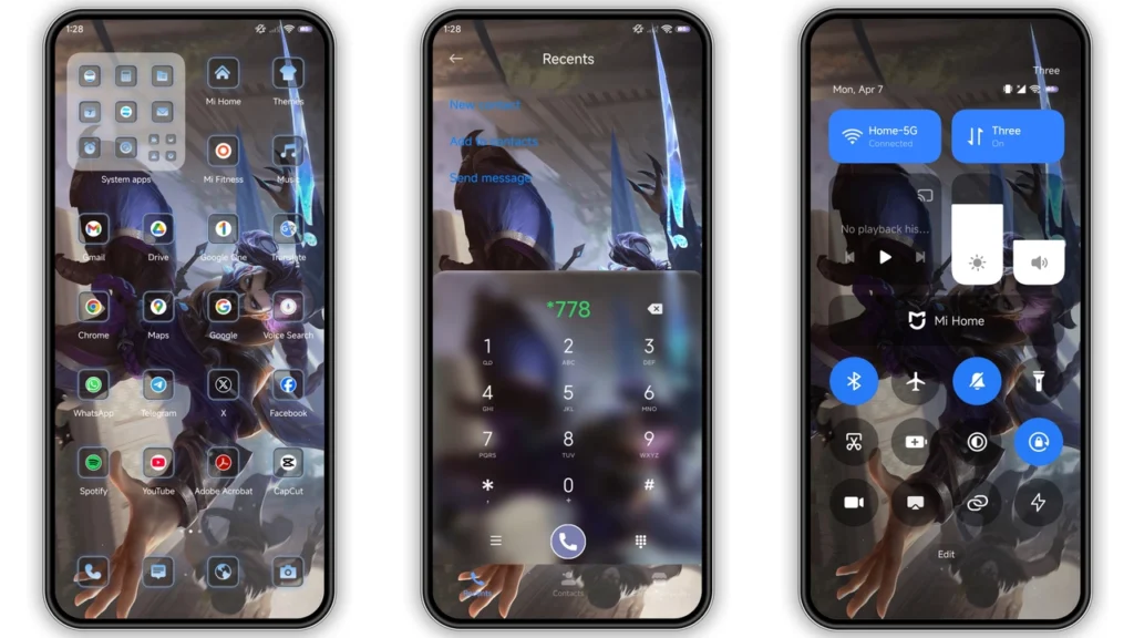 Hero's Gorge HyperOS Theme