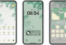 Light green HyperOS Theme