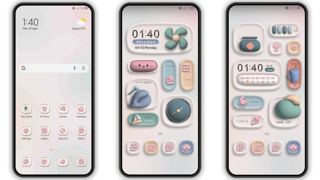 Milk is Morandi HyperOS Theme