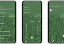 Misty forest HyperOS Theme