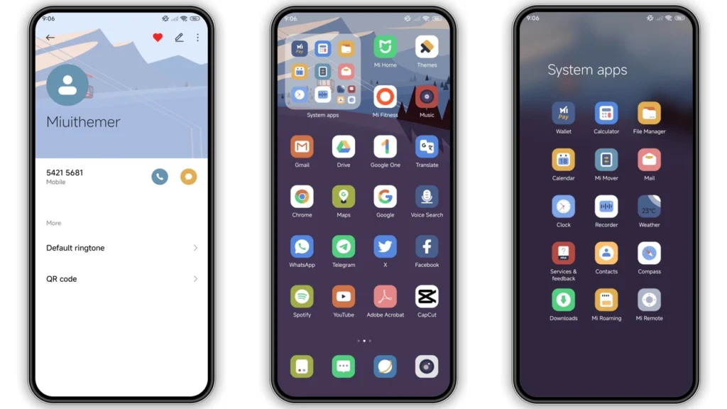 Snow Mountain HyperOS Theme