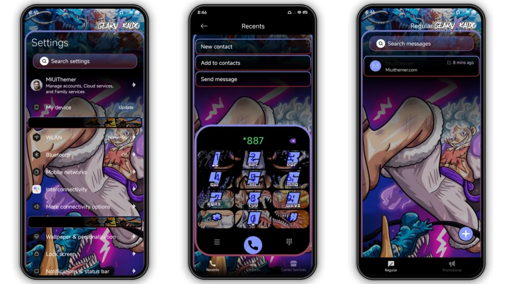 gearXkaido v15 HyperOS Theme